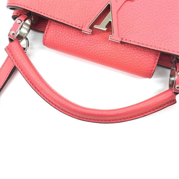 Louis Vuitton Capucines Taurillon Leather Pink BB 2way Shoulder Bag - Picture 7 of 9